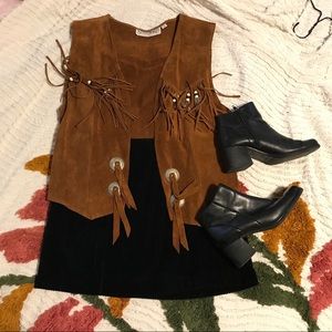 Cowhide Leather Vest